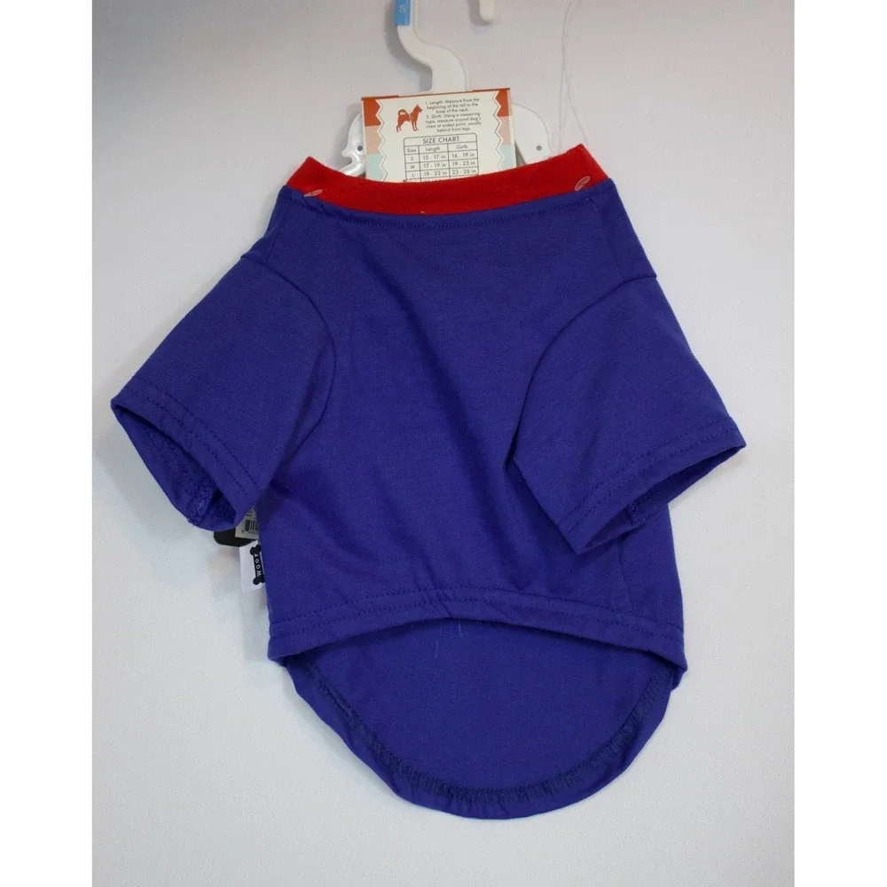 WOOF Little Firecracker Dog Tee Shirt 4th of‎ July Size Small New with Tags